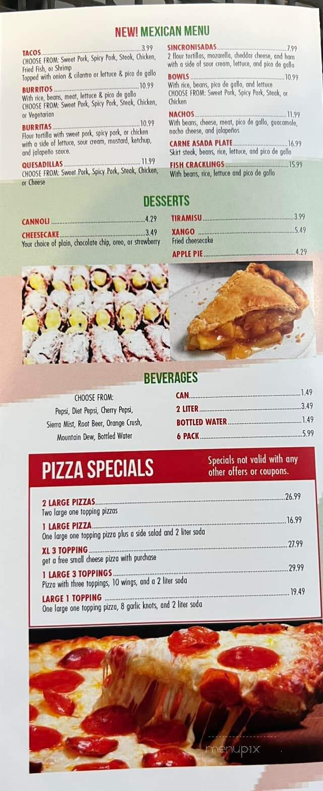 Mamma Mia's - Rockford, IL menu_pic