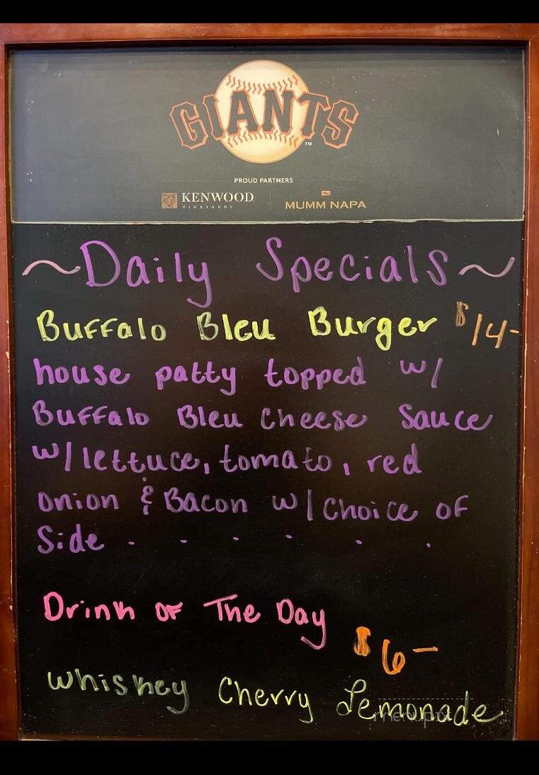 Twisted Pig Bar & Grill - Modesto, CA menu_pic