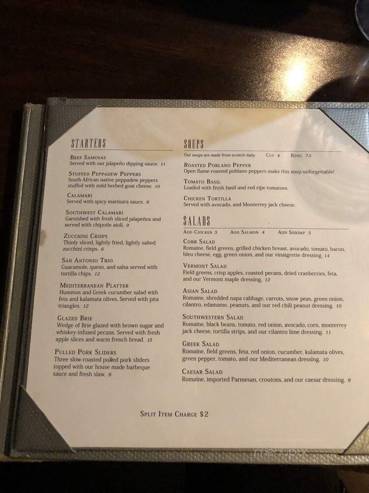 Picnikins Patio Cafe - San Antonio, TX menu_pic