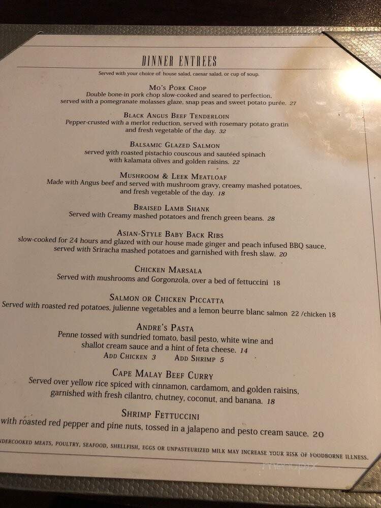 Picnikins Patio Cafe - San Antonio, TX menu_pic