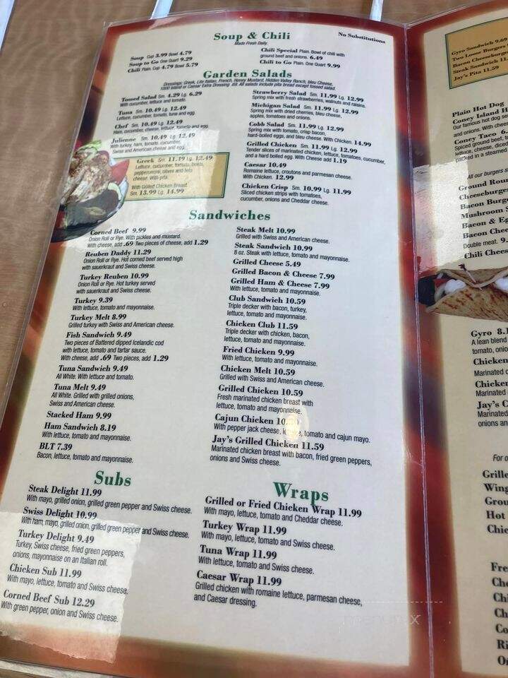 L George's Coney Island - Westland, MI menu_pic