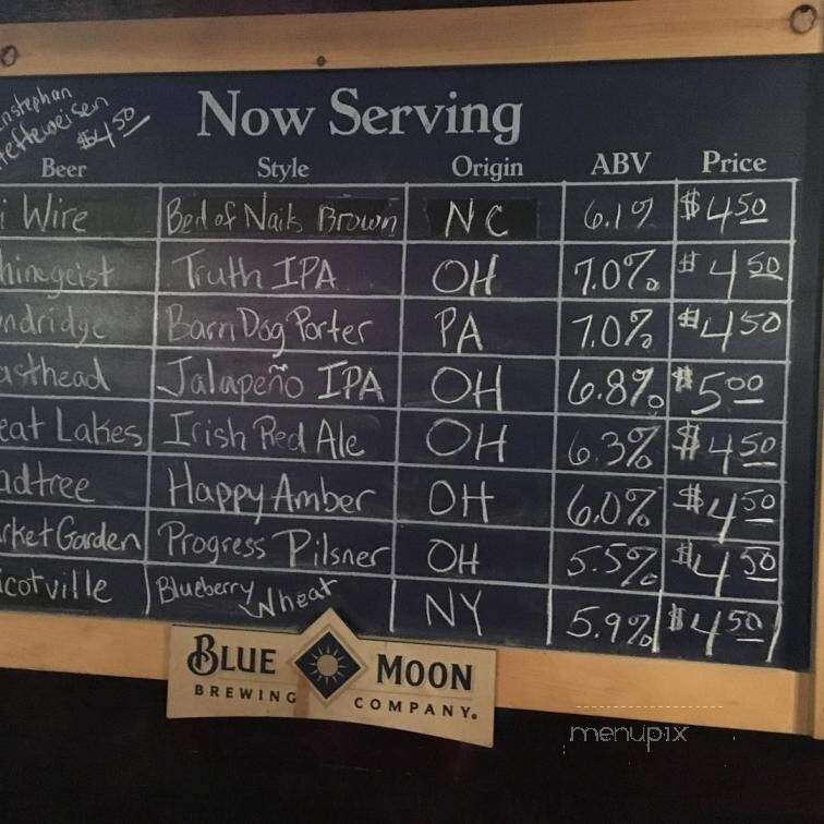 Firehouse Grille & Pub - Malvern, OH menu_pic