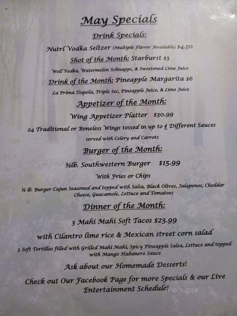 Firehouse Grille & Pub - Malvern, OH menu_pic