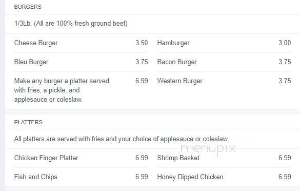Cornerpocket Pizza - Shickshinny, PA menu_pic
