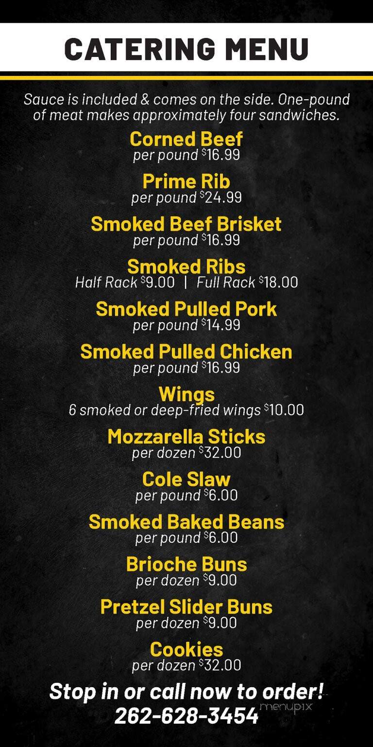 Bildas Friess Lake Pub - Hubertus, WI menu_pic