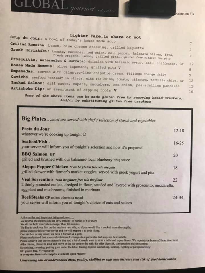 Global Gourmet - Carbondale, IL