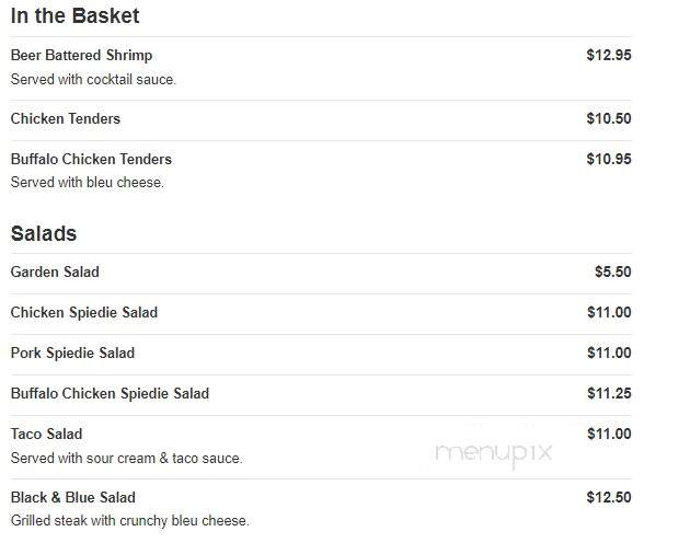 My Uncle's Place - Binghamton, NY menu_pic