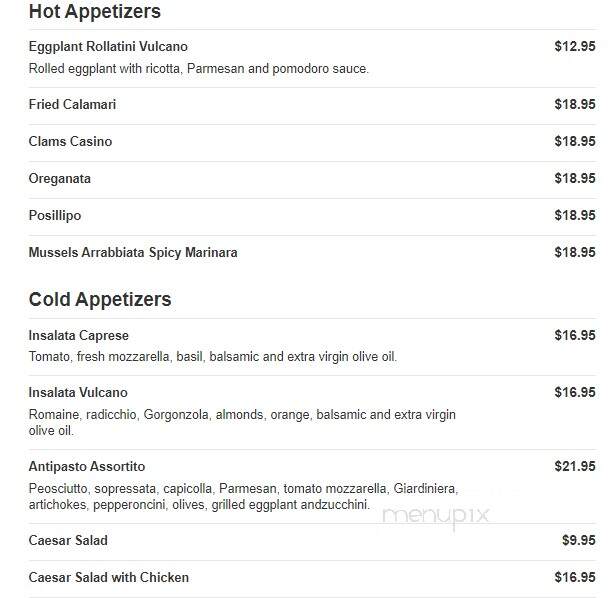 Vulcano's Italian Restaurant - Tequesta, FL menu_pic