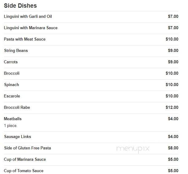 Vulcano's Italian Restaurant - Tequesta, FL menu_pic