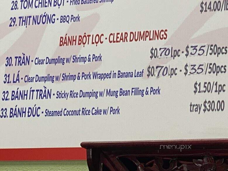 Dai Loi Bakery - San Jose, CA menu_pic