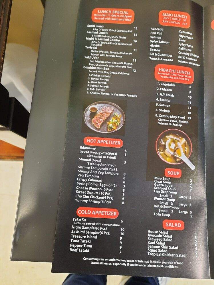 Fujiyama - Columbia, TN menu_pic