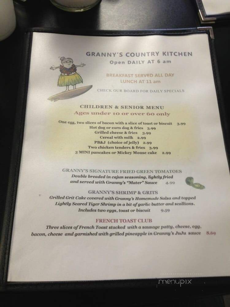 Granny's Country Kitchen - Carolina Beach, NC