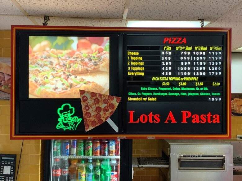 Lots-A-Pasta - Dallas, TX menu_pic
