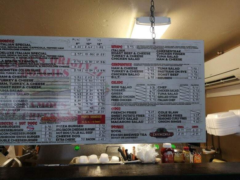 Laspada's Original Hoagies - Orange City, FL menu_pic