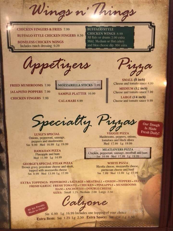Luigi's Pizza Of Brooksville - Brooksville, FL menu_pic