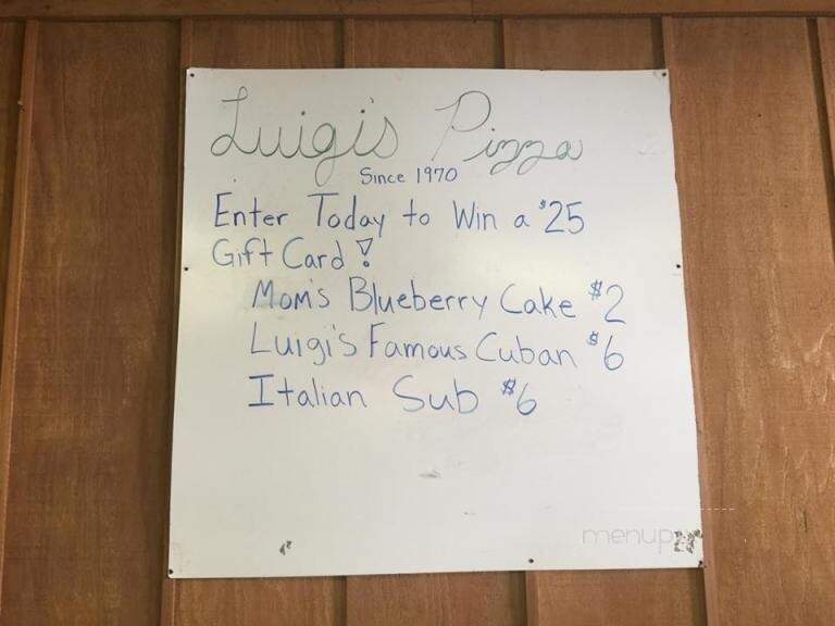 Luigi's Pizza Of Brooksville - Brooksville, FL menu_pic