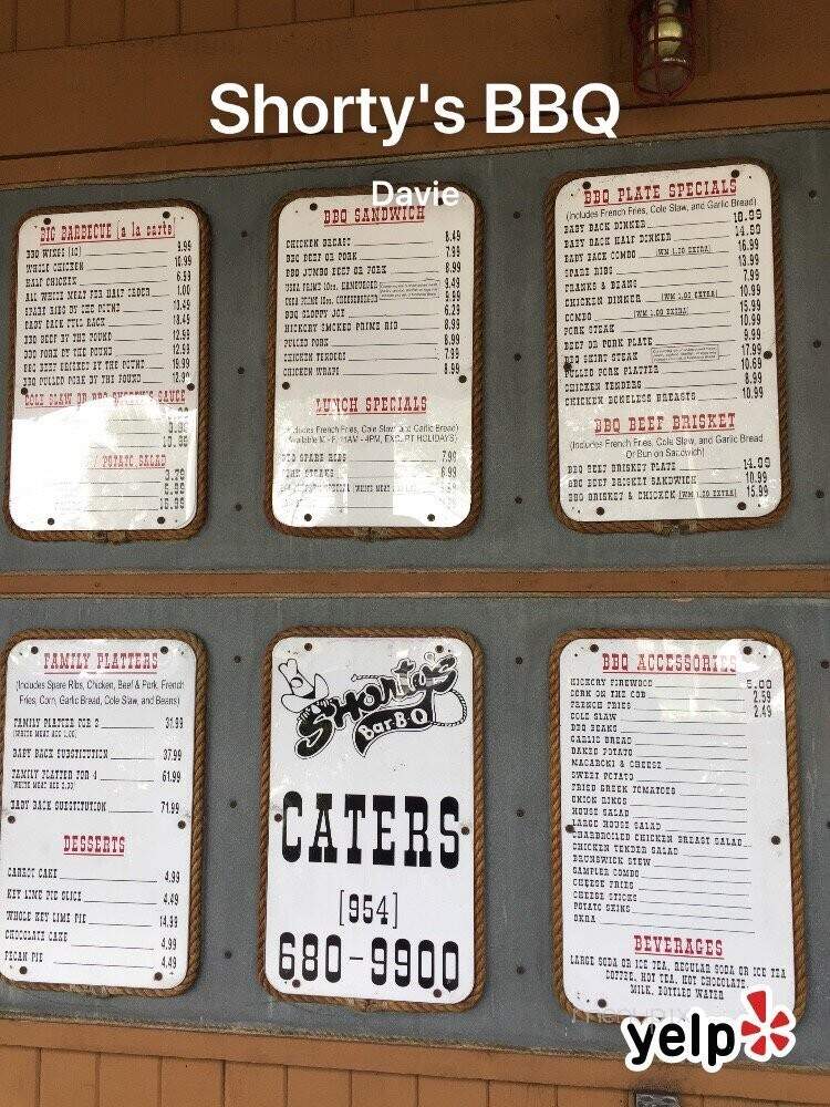 Shorty's Bar-B-Que - Davie, FL