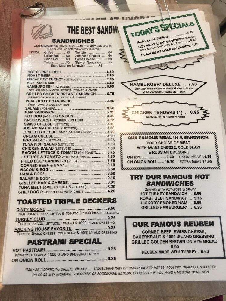Hygrade Restaurant & Deli - Detroit, MI menu_pic