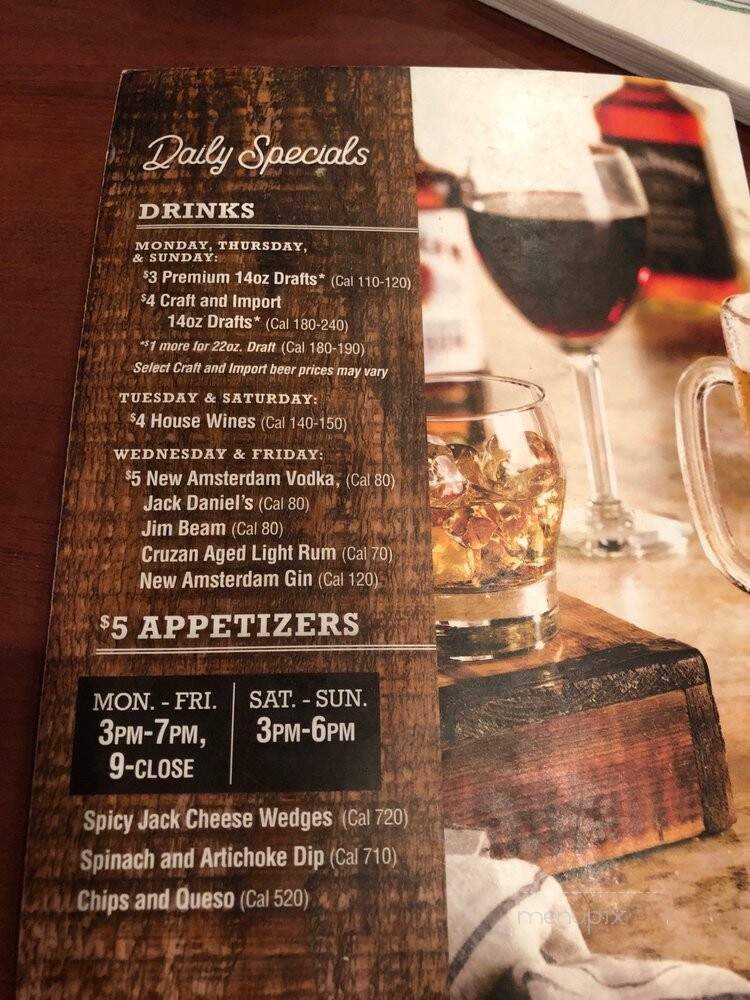 O'Charley's - Hiram, GA menu_pic