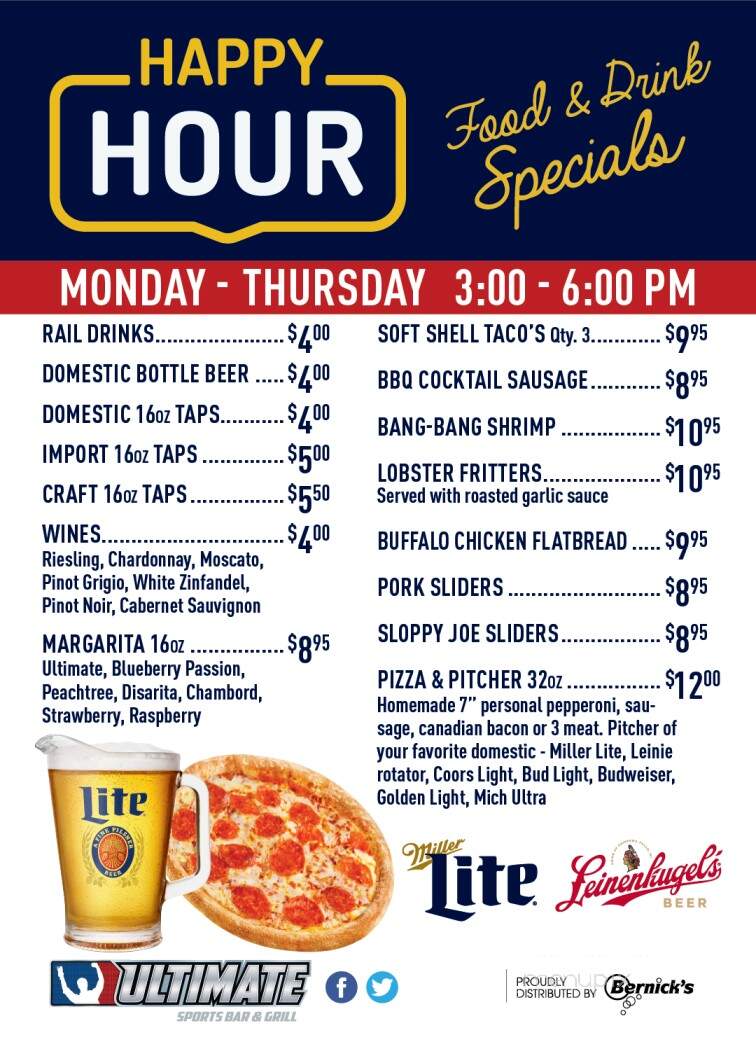 Ultimate Sports Bar & Grill - Waite Park, MN