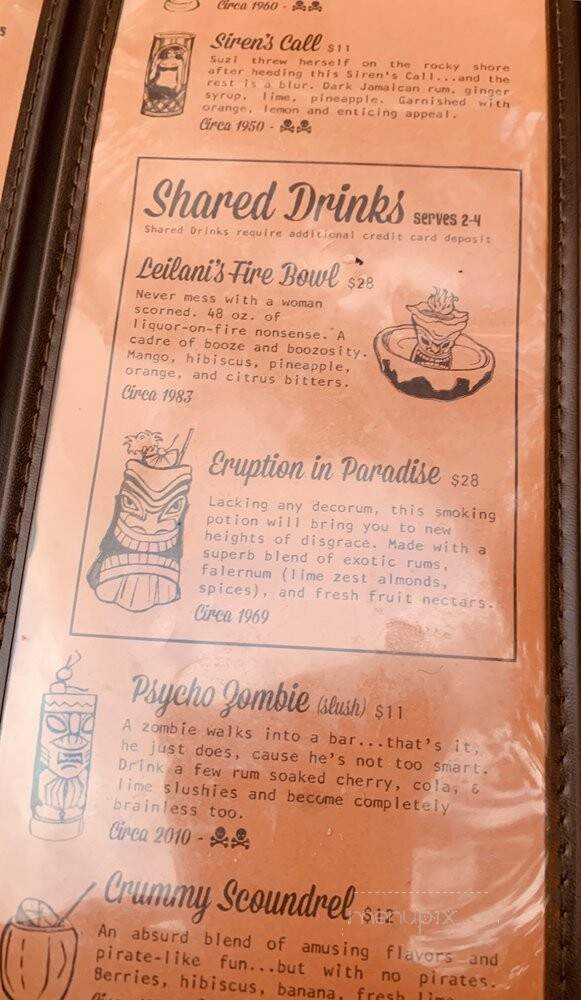 Psycho Suzi's Motor Lounge - Minneapolis, MN menu_pic