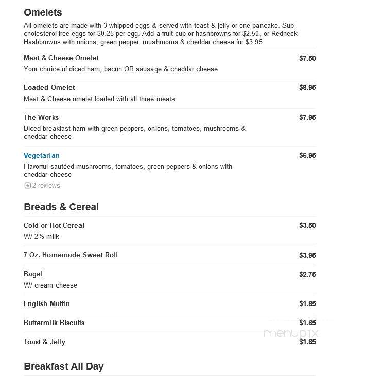 Helen's Restaurant & Grove - Chadron, NE menu_pic