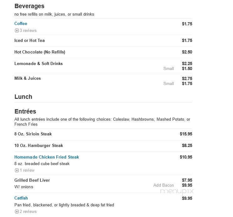 Helen's Restaurant & Grove - Chadron, NE menu_pic