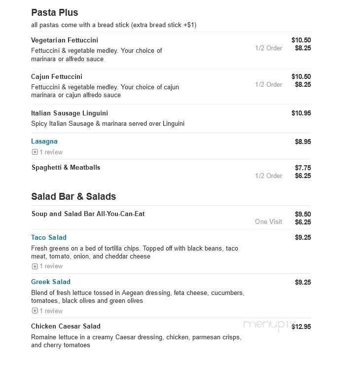 Helen's Restaurant & Grove - Chadron, NE menu_pic
