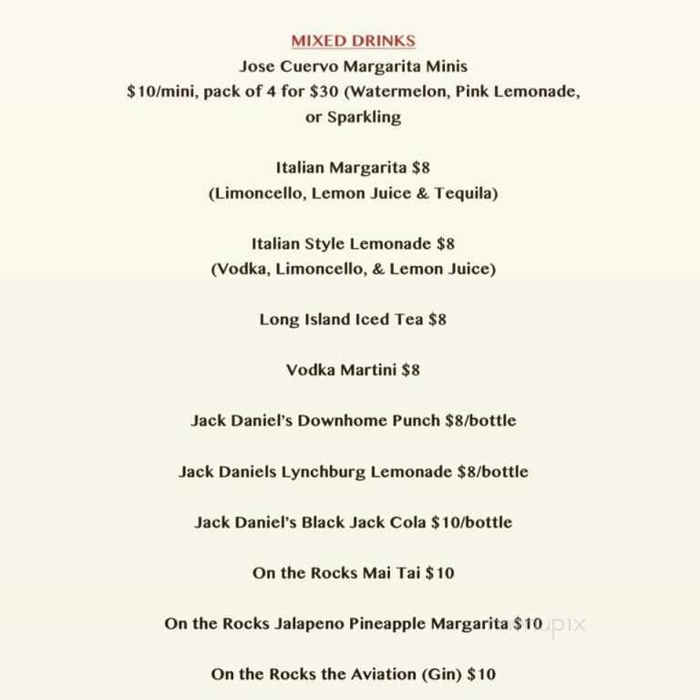 Ravioli House - Wildwood, NJ menu_pic