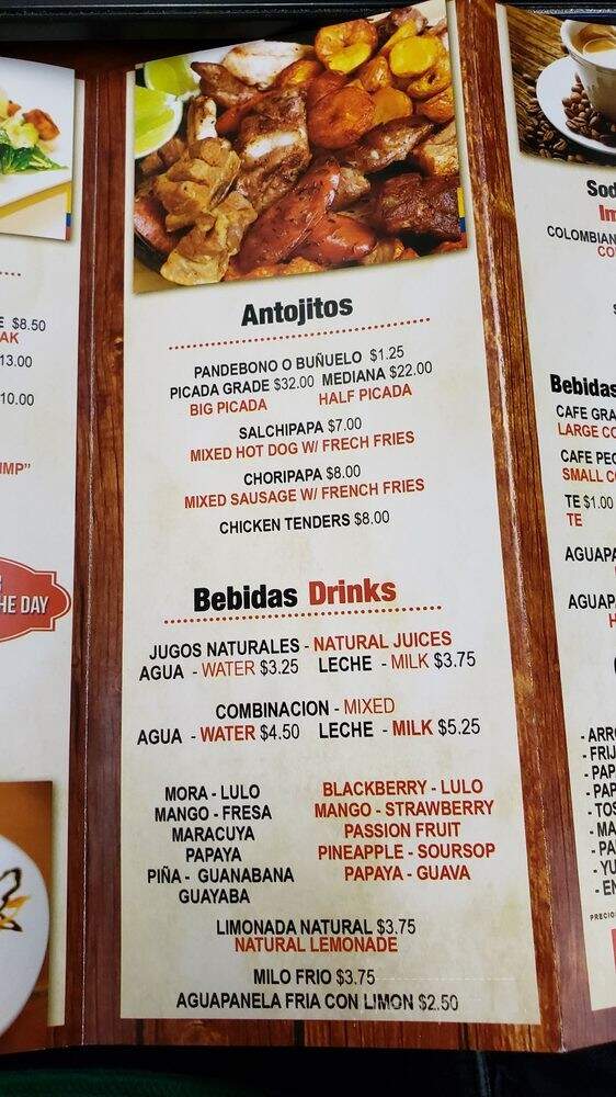 Gusto Y Sabor - Union, NJ menu_pic