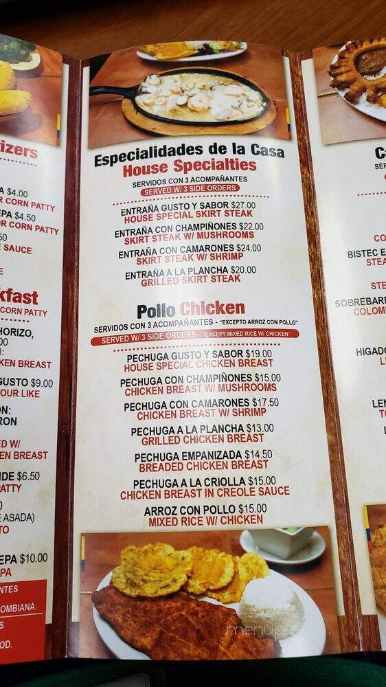 Gusto Y Sabor - Union, NJ menu_pic