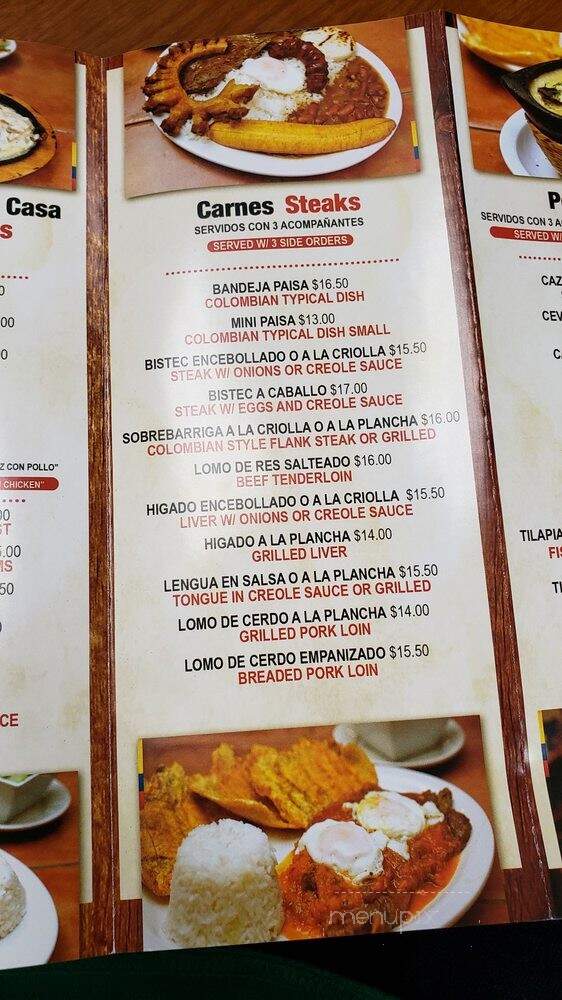 Gusto Y Sabor - Union, NJ menu_pic