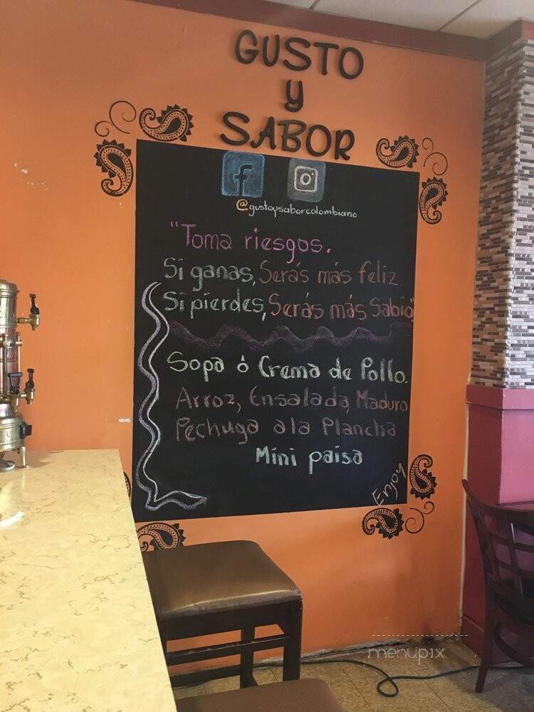 Gusto Y Sabor - Union, NJ menu_pic