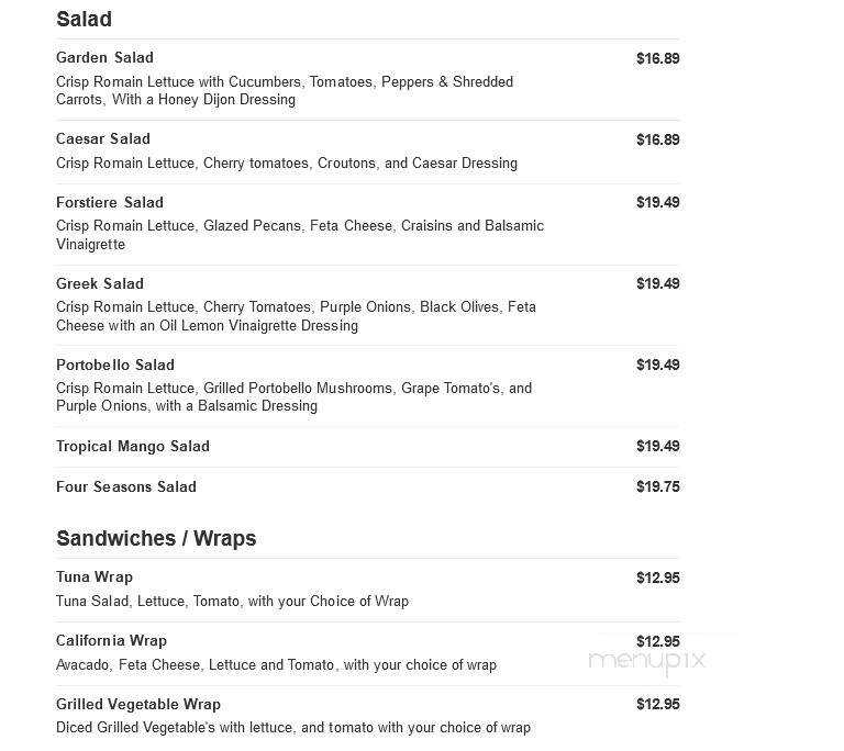 Circa Restaurant Lakewood - Lakewood, NJ menu_pic