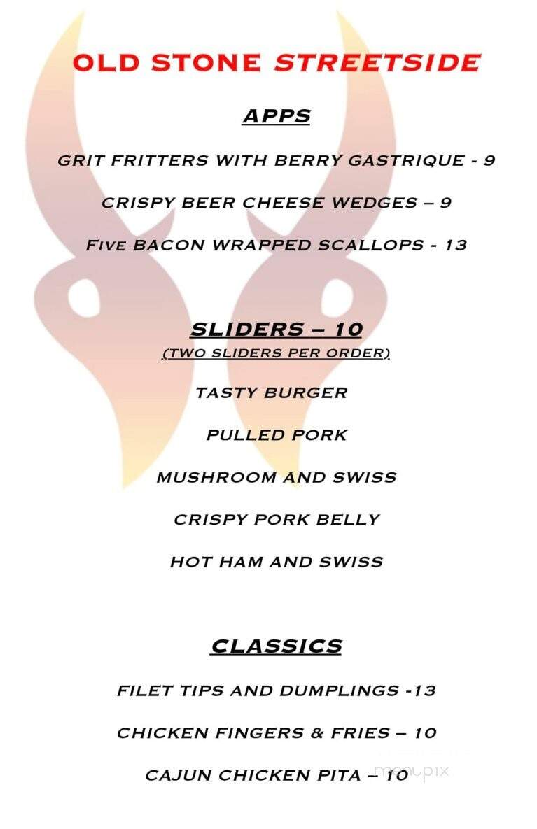 Old Stone Steakhouse Ltd - Belmont, NC menu_pic