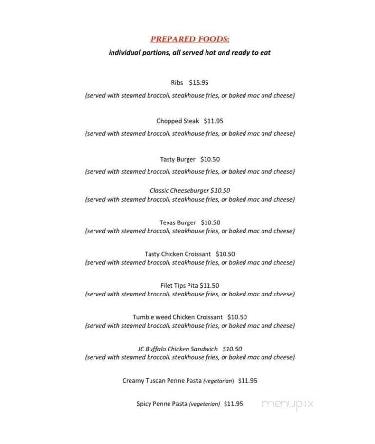Old Stone Steakhouse Ltd - Belmont, NC menu_pic