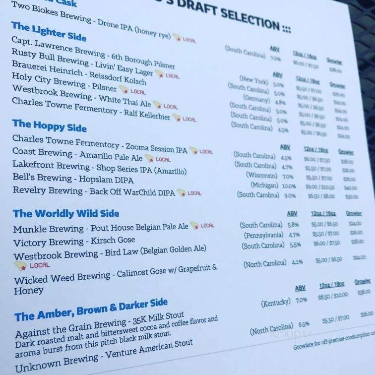 Kudu Coffee House - Charleston, SC menu_pic