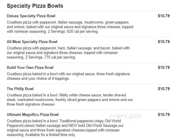 Marco's Pizza - Rock Hill, SC menu_pic
