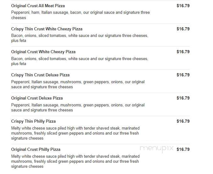 Marco's Pizza - Rock Hill, SC menu_pic