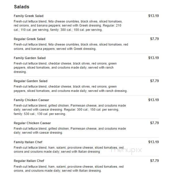 Marco's Pizza - Rock Hill, SC menu_pic