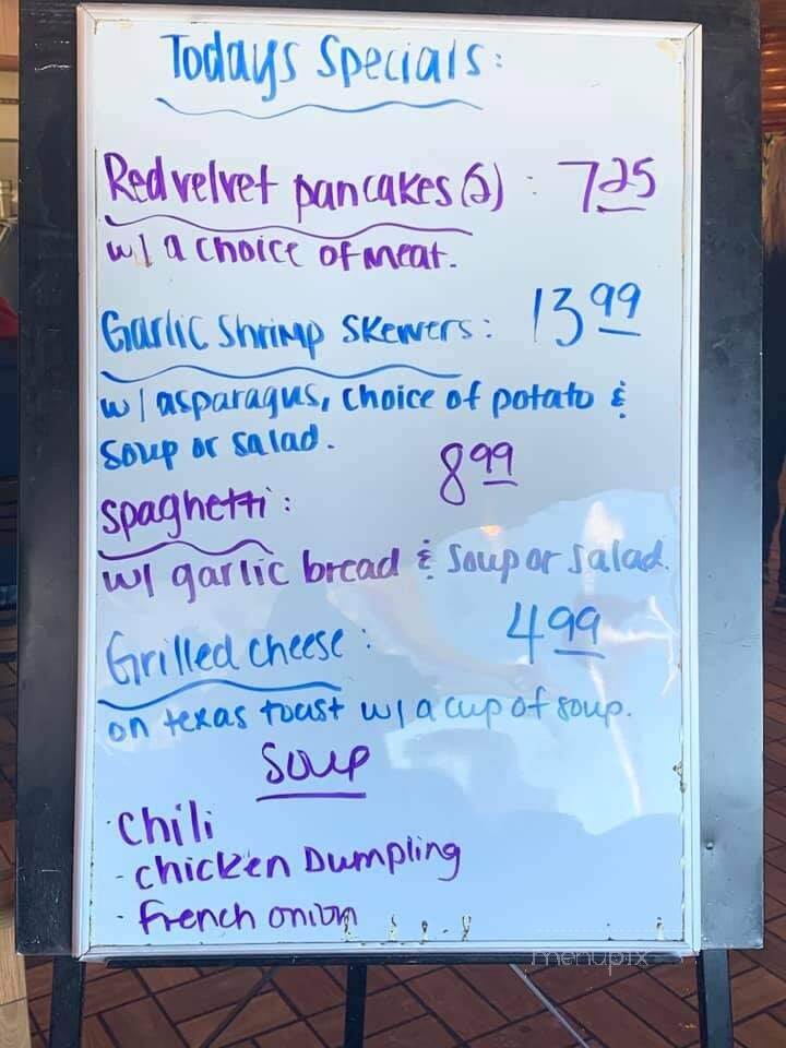 Mauston Park Oasis Shell Oil - Mauston, WI menu_pic