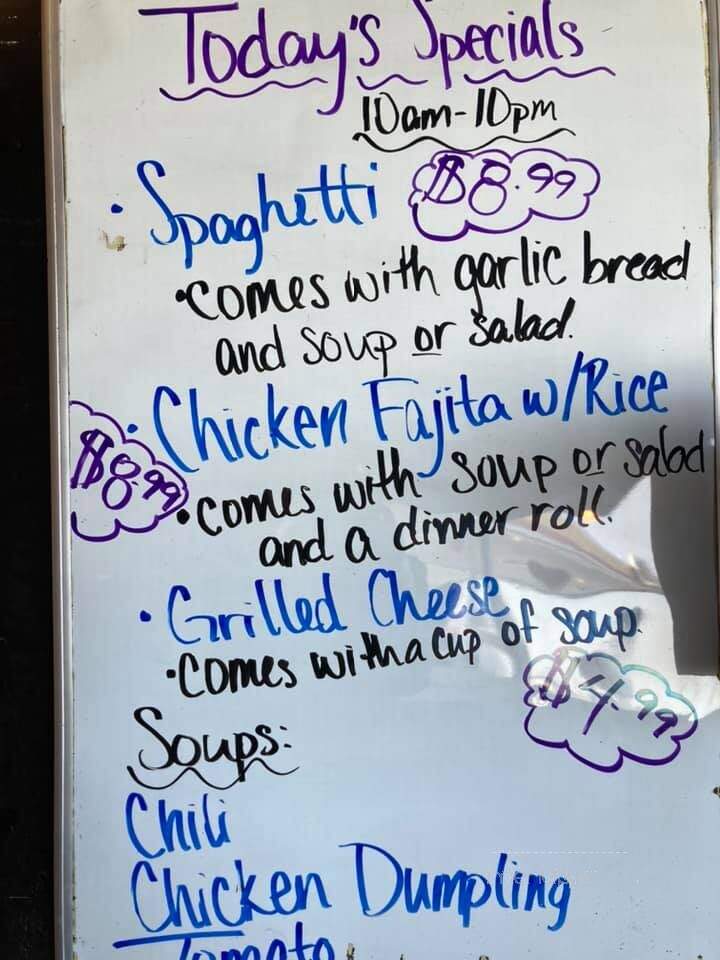 Mauston Park Oasis Shell Oil - Mauston, WI menu_pic