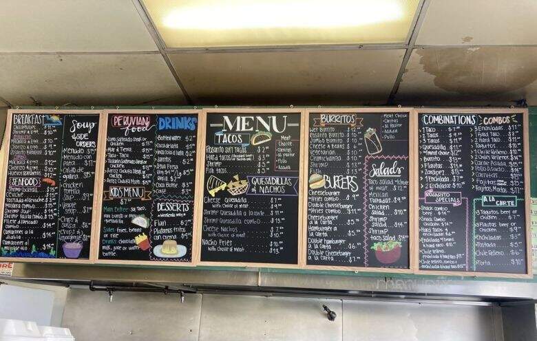 Rosarito Grill - Canyon Country, CA menu_pic