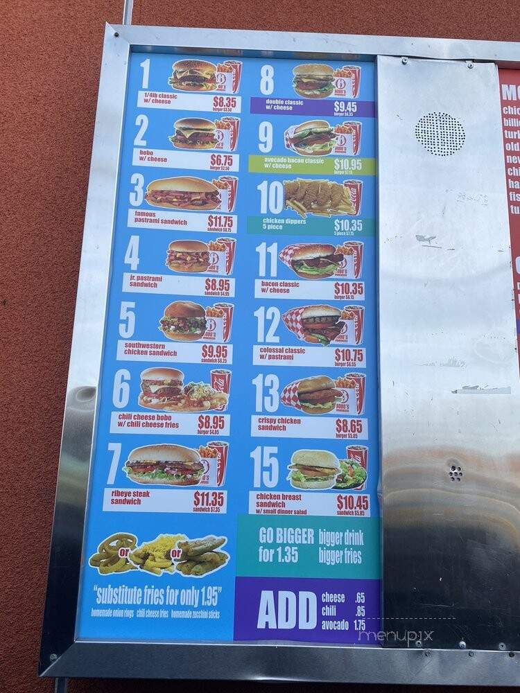 Bobo's Burgers - South Gate, CA menu_pic