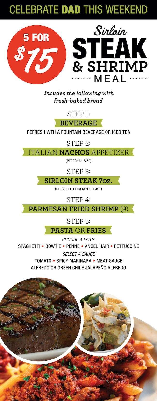 Johnny Carino's Italian - El Centro, CA menu_pic