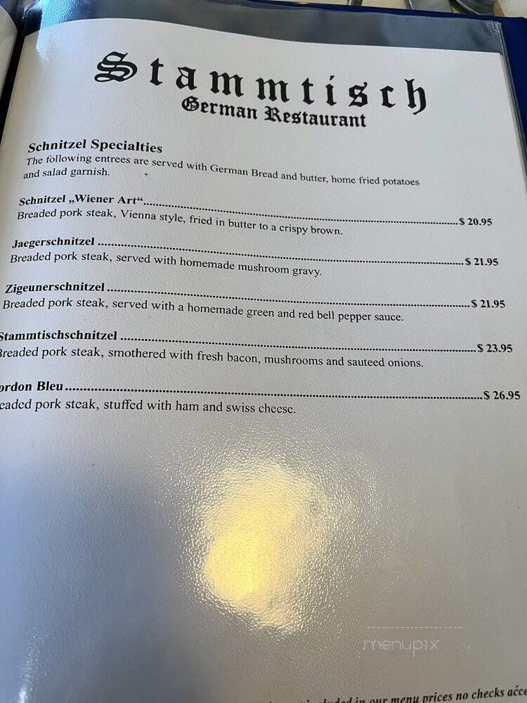 Stammtisch Restaurant - Seaside, CA