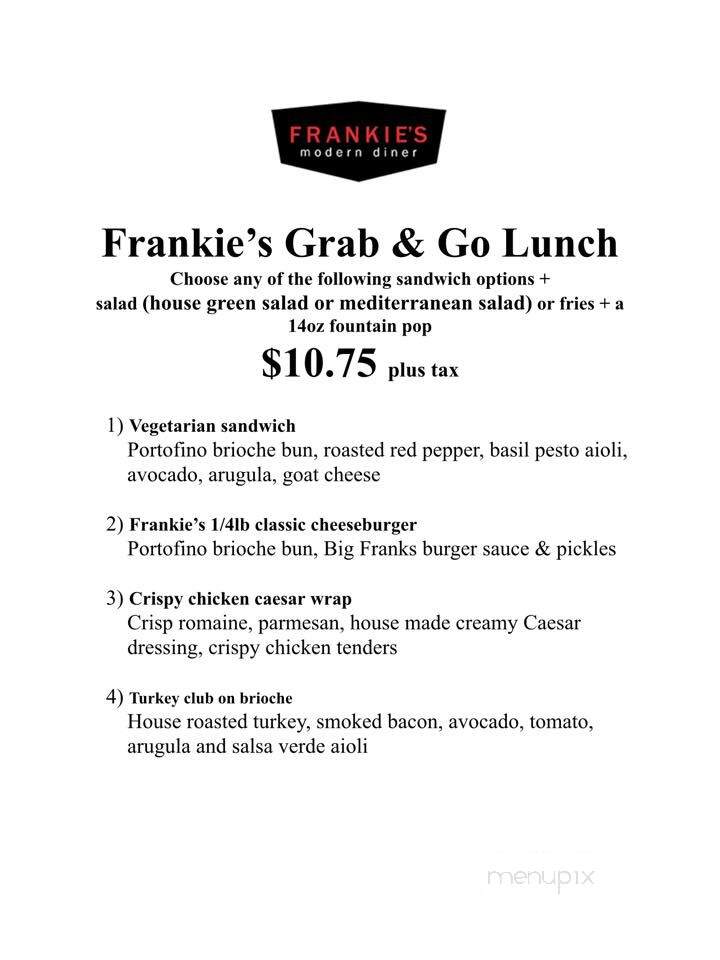 Frankie's Modern Diner - Victoria, BC