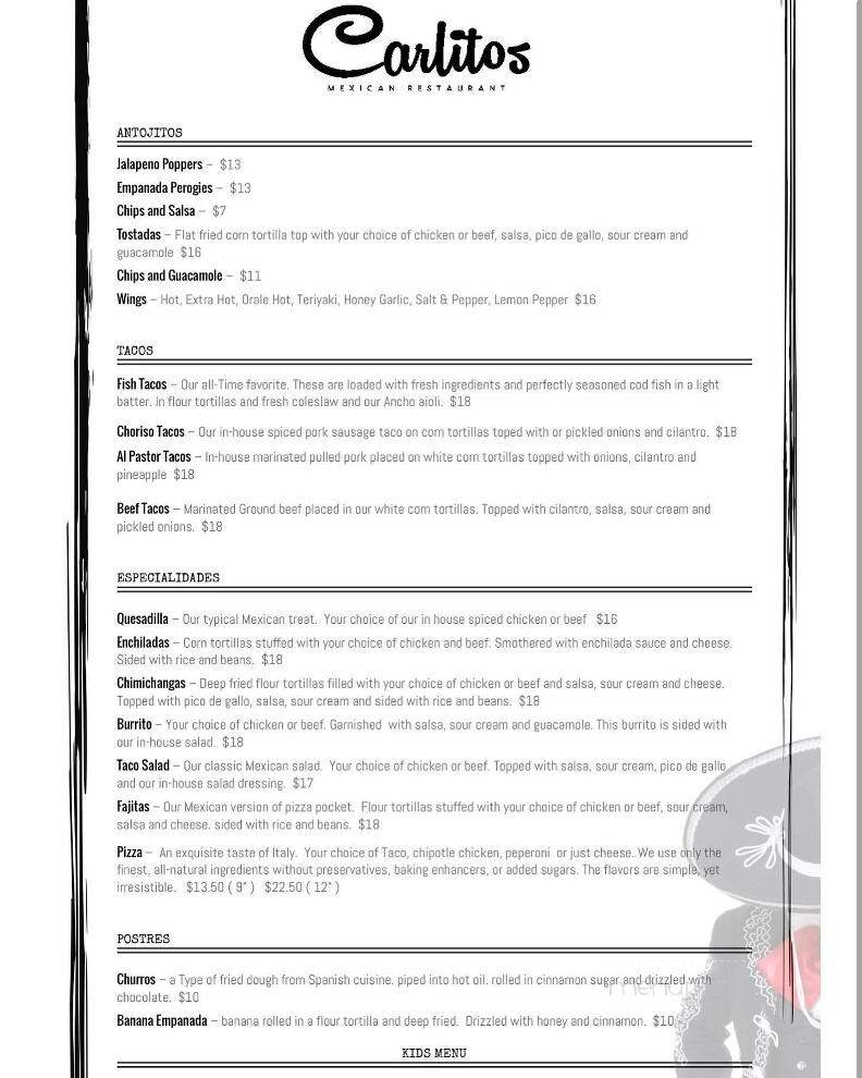 Bukwildz - Sylvan Lake, AB menu_pic