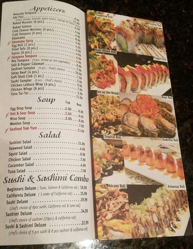 Bejo - Cheyenne, WY menu_pic