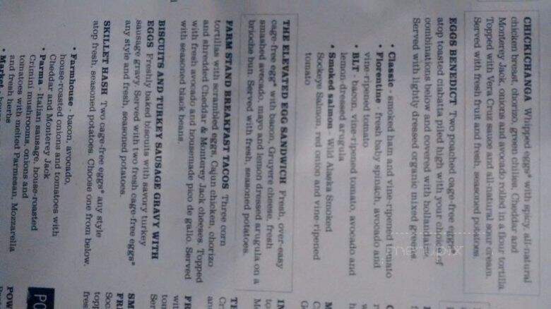 First Watch - Frisco, TX menu_pic
